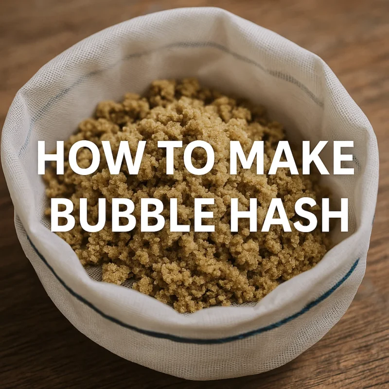 How to Make Bubble Hash