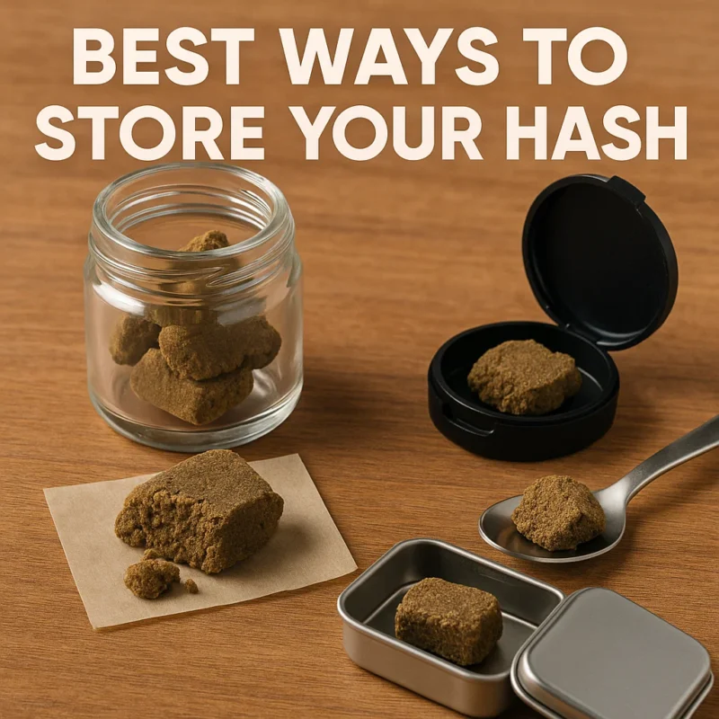 Best Ways to Store Your Hash